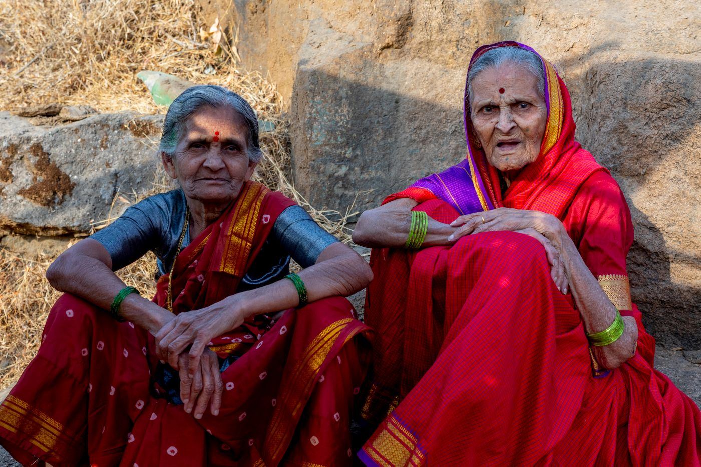 Elders sharing wisdom with the community